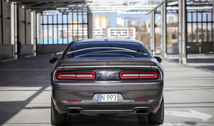 Dodge Challenger cena 124900 przebieg: 76963, rok produkcji 2019 z Olsztyn małe 436